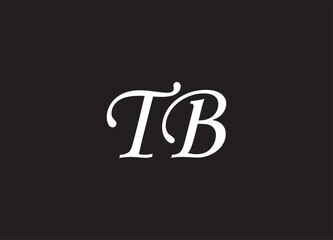 TB letter logo and initial logo design