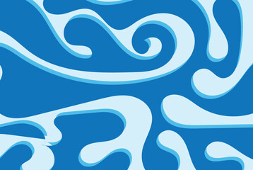 vector abstract background design, colorful wavy background