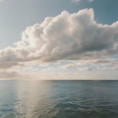 Obraz premium clouds over the sea