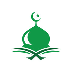 Mosque icon logo design
