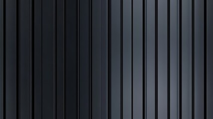 Close-up of a sleek metallic black texture on a steel sheet, showcasing elegance and industrial design.