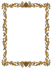 Timeless Ornamental Frame Design