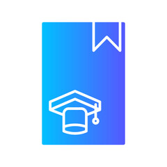 bookmark gradient icon