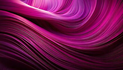 Abstract image of flowing, swirling lines in shades of pink and purple.