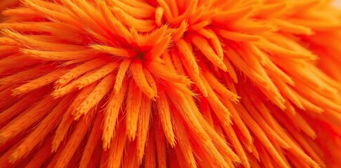 Shaggy orange long pile faux fur fabric swatches, fur, swatch, pile