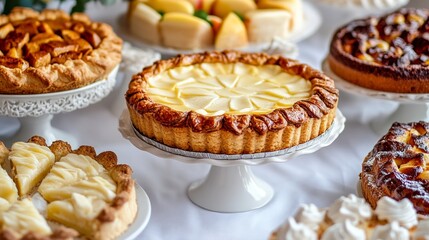 apple pie and yeast cake 