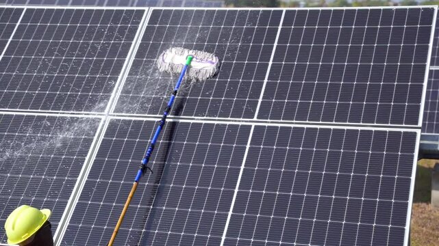 Solar panel(solar cell) follow sun systems, alternative energy to conserve the world is power photovoltaic module for clean electric production to green energy and renewable energy.