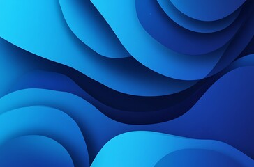 Abstract Blue background with a gradient, dark blue background