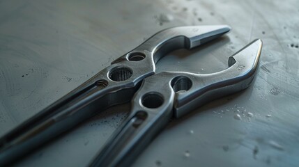 Heavy-Duty Bolt Cutters on a Minimalist Surface