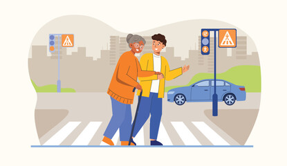 Gardening activity illustration for sustainable living with an emphasis on eco-friendly practices.