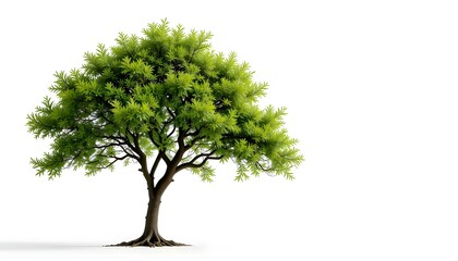 Obraz premium Collection of Isolated Trees with Cutout Path for Design and Creative Projects