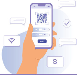 Seamless social media sharing illustrated for smartphone users with sleek designs.