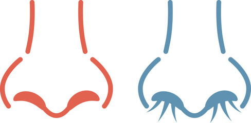 鼻　鼻毛　アイコン