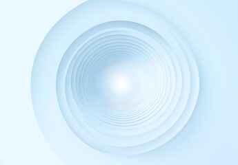 Obraz premium Light blue gradient background, soft and light