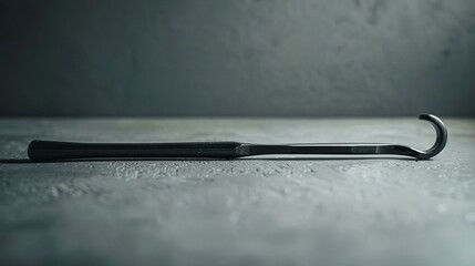 Durable Pry Bar Displayed on Minimalist Background