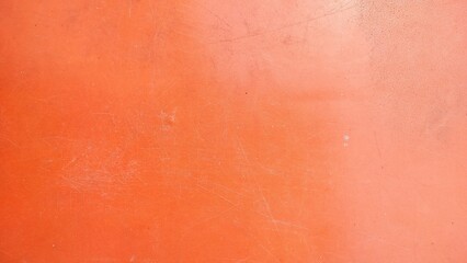 old fiber plastic orange texture background. Old retro red metal plate texture background