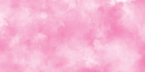 Soft Pink cloudy and smooth grunge watercolor texture background, aquarelle painted subtle pink watercolor canvas of grunge texture, Soft Pink grainy white cloudy Watercolor Gradient Background.
