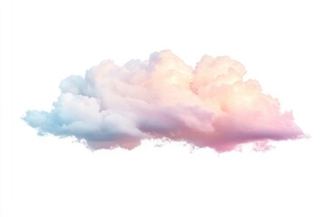 Fototapeta premium Cloud evening sky pastel atmosphere beautiful.