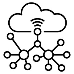 smart connection single icon