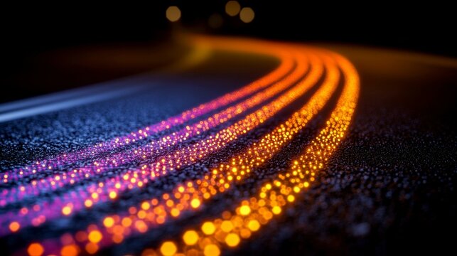 Futuristic visualization of quantum technology, showcasing a network of quantum bits and energy pulses, representing the next generation of high-speed data processing and secure communications