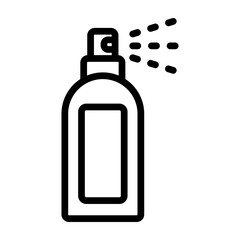 Air Freshener Vector Line Icon Design
