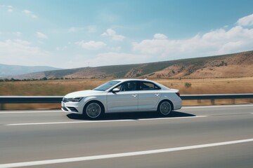Obraz premium Car vehicle sedan transportation.