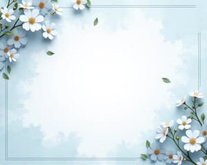 Elegant floral backgrounds in soft pastel tones, ideal for funeral flyers, memorial cards, and serene designs.