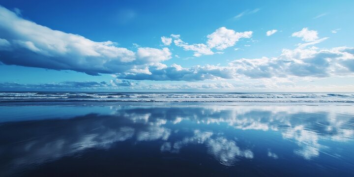 Capturing the sky during my trip by the sea, I embraced the beauty of the sky and its reflections on the water, creating a memorable experience by the sea.