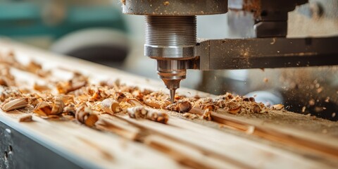 A woodworking machine designed specifically for detailing wood and facilitating the assembly process of wood projects effectively. Ideal for woodcrafting needs.