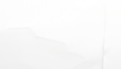 White Fabric Shows Subtle Texture and Fold