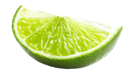 Fresh lime slice culinary delight food photography clean background top view vibrant flavor profiles