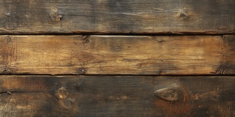 Naklejka premium Weathered wooden plank with a grunge texture perfect for creating a rustic background. This old wooden plank displays unique grunge texture ideal for various design projects.