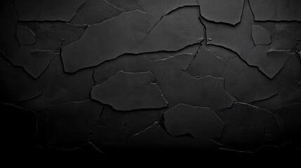 Abstract background with textured black layers creating a visually striking and modern design for various applications.