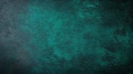 Fototapeta premium Textured dark teal background with hints of green and blue, perfect for a variety of design projects and artistic compositions