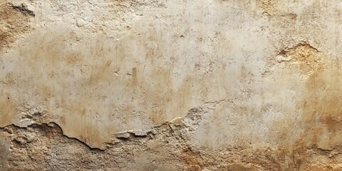 Obraz premium Grunge texture showcases a captivating sandstone surface against a wall with a concrete background, highlighting the unique characteristics of grunge texture in stunning detail.