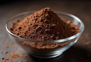 リッチな味わいを感じさせるココアパウダー【Generative AI】