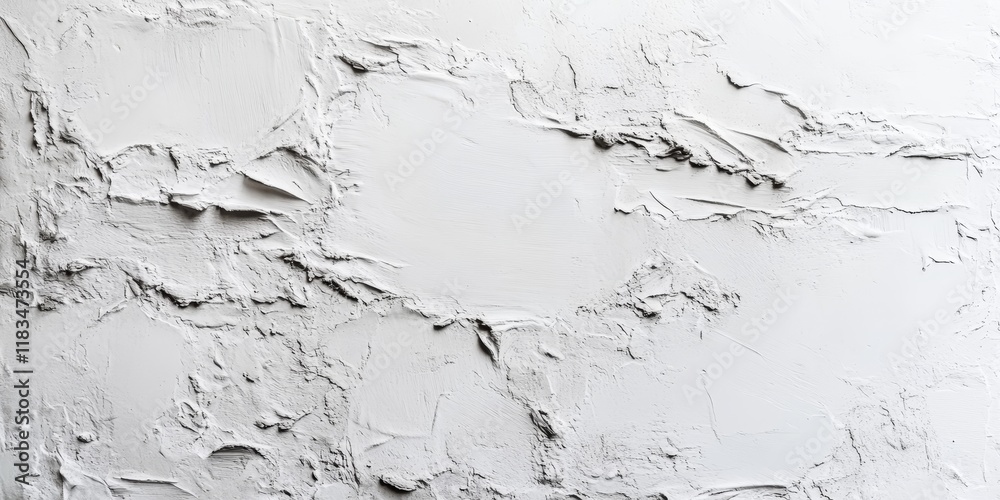Poster white wall featuring a textured structure, showcasing a harmonious design of white color on a plaste