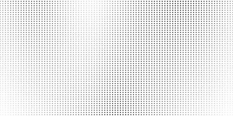 Halftone gradient. Dotted gradient, smooth dots spraying and halftones dot background seamless horizontal geometric pattern vector template set.