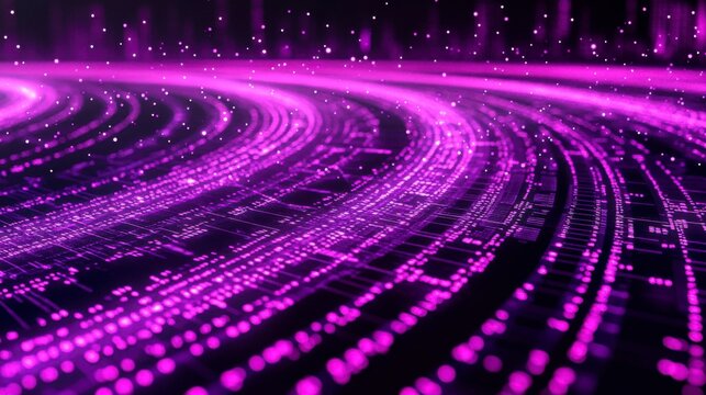 A high-tech science background with floating formulas, equations, and data points, creating an intellectual and futuristic atmosphere.