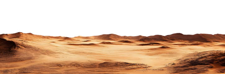 PNG Barren desert landscape under sky
