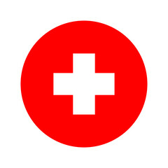 Obraz premium emergency icon or hospital symbol isolated on transparent background