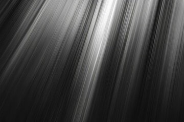 Fototapeta premium Light Rays Shine Through Darkness with Abstract Light Beam Background Effect.