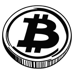 Coin symbol design logo vector