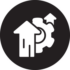 productivity glyph icon