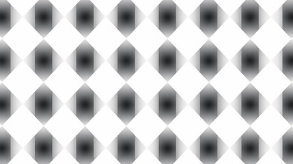 Fototapeta premium Seamless Checkered Pattern on Transparent Background for Versatile Design Use
