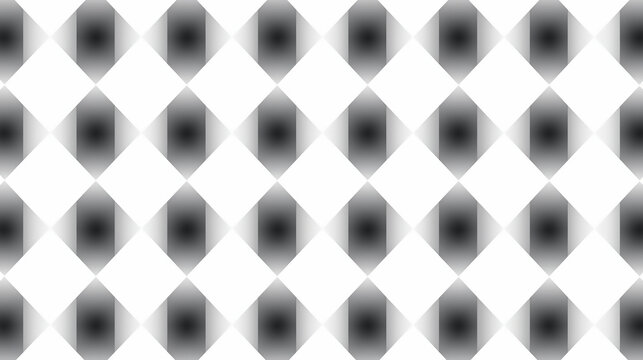 Seamless Checkered Pattern on Transparent Background for Versatile Design Use