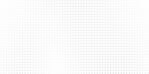 Halftone gradient. Dotted gradient, smooth dots spraying and halftones dot background seamless horizontal geometric pattern vector template set.
