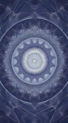 Intricate Mandala Pattern Creates a Stunning Visual Display with Ornate Details and Symmetry. Digital Art and Geometric Design.