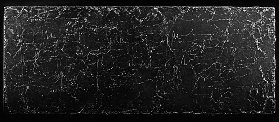 Ancient Inscriptions on a Dark Stone Tablet