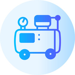 compressor gradient icon